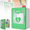 AED-Schrank, AED-Defibrillator-Aufbewahrungsschrank zur Wandmontage, mit Alarm-Notfall-Blitzlicht, abgerundetes Eckendesign, passend für alle Kardiologie-Geräte, AED-Defibrillator, Physio-Control