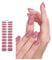 Semi-cured Gel Nail Sticker Full Wrap Nail Polish Strip Solid Color Gel Nail Strip Nail Art Decoration Party