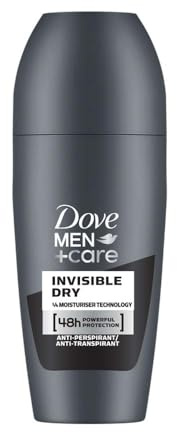 6er Pack - DOVE Men+Care Deodorant Invisible Dry Deoroller - 50 ml