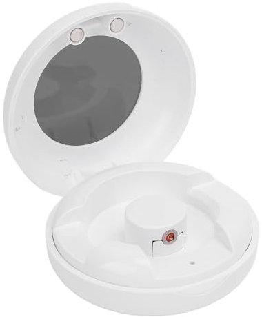 Étui de Chargement de Bague Intelligente, Port de Charge Magnétique à Charge Rapide, Bac à Charge Compacte et Boîte, Batterie de 200mAh, Charge de Charge 10 Fois, Compatible avec