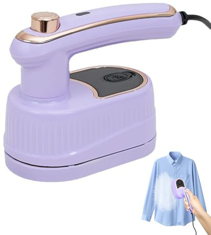 Herbst Reisebügeleisen, Mini-Dampfbügeleisen, tragbar, faltbar, mit 50 ml Wassertank für Reisen