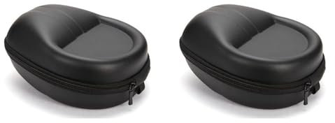 Kznifmk 2X Borsa per Cuffie Portatile Antiurto Scatola per Auricolari Auricolare Borsa per Il Trasporto Accessori per