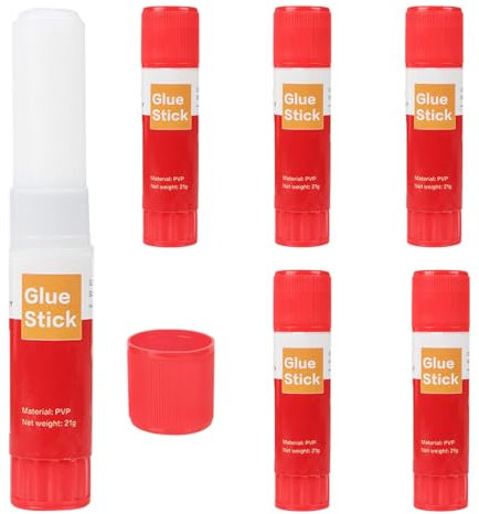 Holdes Pegamento Para Impresoras 3D, Barra Pegamento Impresora 3D 6 Unidades, Accesorio Para Adhesión De Base Sólida Y Reducción De Deformación