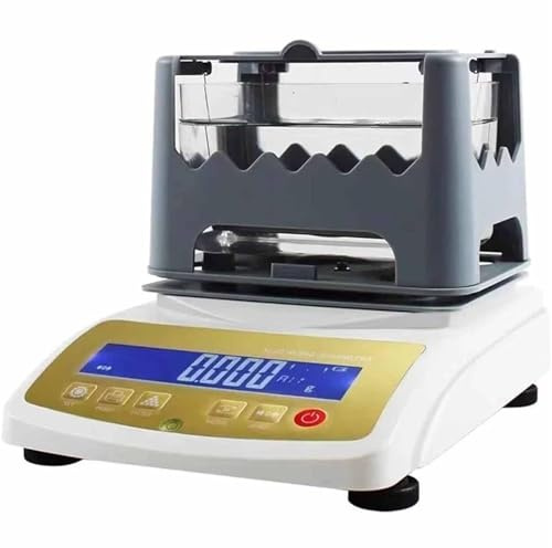 Digitales Goldreinheitsmessgerät Mit 0,001 G Präzisionsdichtemessgerät Zur Genauen Karatbestimmung Von Gold Silber Platin Schmuck Barren Und Edelmetallanalysator(1200K)