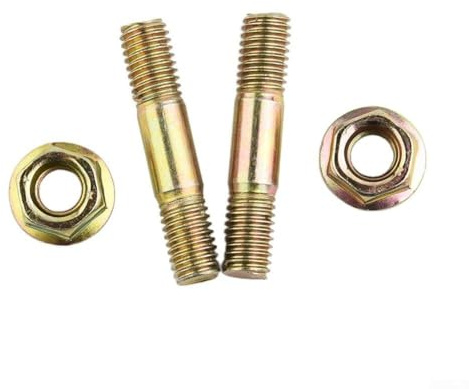 Zinc Protected Bar Nuts And Bolts For SX62 62cc Chainsaw Chain Saw 4pcs Replacement Hardware For Outdoor Performance