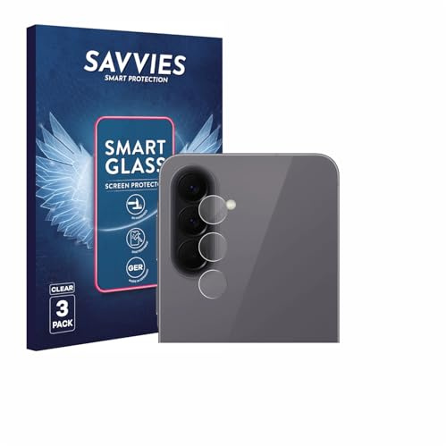Savvies Schutzglas für Samsung Galaxy A57 5G | (NUR Kameraschutz) 3 Stück Transparenter Displayschutz Made in Germany Panzer Schutz Glas 9H Schutzfolie Klar