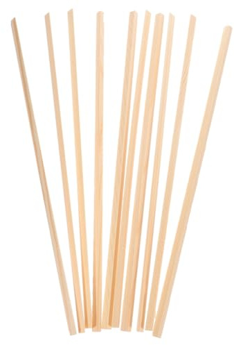 BUTIFULSIC Lot de 12 Moulures en Bois Beige Résistantes la Déformation, Baguettes Décoratives pour Encadrement de Fenêtre, pour Projets Artistiques et Bricolage