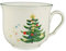 Seltmann Marieluise Weihnachten Kaffeetasse, Porzellan, Weiß