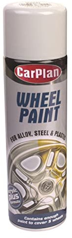 CarPlan WBS500 Wheel Paint, Bright Silver