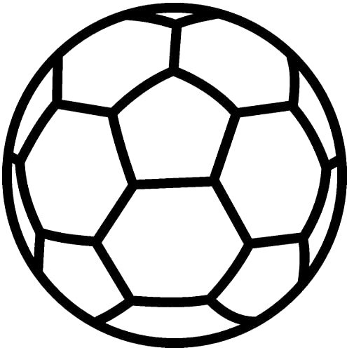 Samunshi® Wandtattoo Handball Wandaufkleber 50 x 50cm schwarz