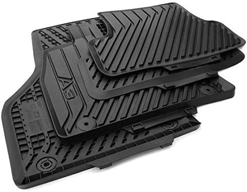 Original Audi Gummimatten Original Qualität Fußmatten Gummi schwarz 4-teilig