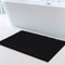 MAYSHINE Chenille Badematte, rutschfeste Maschinenwaschbare Badteppiche | Saugfähige Schnelltrocknende Shag-Teppiche, Ideal für Badezimmer, Dusche, Schlafzimmer oder Türmatte (Schwarz, 100x60cm)
