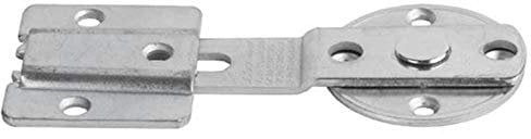Ferrure d'Assemblage pour Surface de Tables CLICK CATCH Acier zingué Ferrure d'Assemblage pour Plan de Travail Ferrure