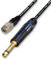 Audio Technica Wireless Guitar System Lead AT-GCW. 4 Pole HiRose Cable Body Pack (1m)