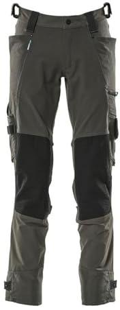 Mascot 17079-311-18 Advanced Dyneema Ultimate Stretch Geringes Gewicht Hose mit Knietaschen, Dunkelanthrazit, 76C45 Größe