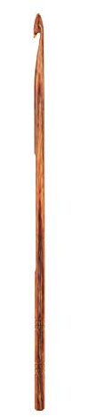 KnitPro KP31242 Ginger: Crochet Hook: 15cm x 3.50mm, Holz, Braun, 15cm x 3.5mm