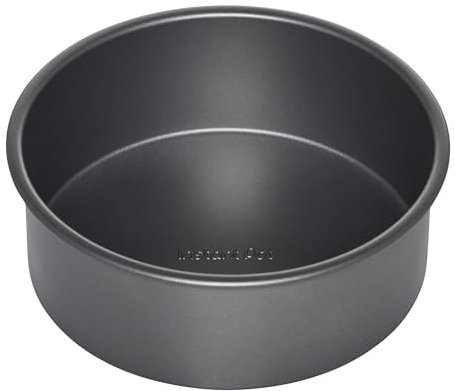 Instant Pot 5252321 Official Round Cake Tin 19cm Bakeware, Alloy Steel, Gray