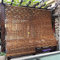 HXSM Natur Rollo Bambus Outdoor 100x200 180x250 150x300cm Bambusrollo Wetterfest Raffrollo Wasserfest Sichtschutz Holzjalousie Aussenbereich Sonnenschutz