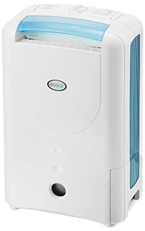EcoAir DD1 Simple MK3 Blue Desiccant Dehumidifier| Rotary Control | 7.5 Litre/Day | Quiet 34dBA | Anti Bacteria Silver Filter | Laundry | 6Kg | Home Garage Basement Boat | 3Y Warranty