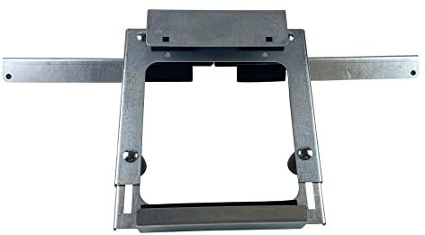 Steuber Stahl Leitersturzsicherung mit Antirutsch-Auflage, 14,5 x 36 x 27,5 cm