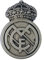 Madrid Pin Real Anstecker Vintage Silver Crest Real