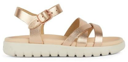 Geox J Sandal Soleima Gir, Sandalia, Cobre, 25 EU