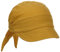 Gebeana Musselin GOTS Bandana Cap Visor Visorcap mit Schirm (One Size - senf)