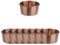 Stainless Steel Small Sauce Dishes Dipping Bowls Seasoning Individual Round Condiments Cups Ramekins Dip Serving Sushi Cereal Salad Appetizer Bowls 8 Pack 2.56 inch (Rosegold, 2.8 oz)
