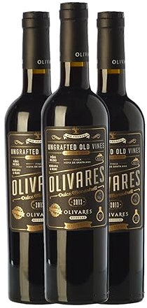 Olivares Monastrell Jumilla Botella Medium 50 cl Vino dulce (Caja de 3 Botella Medium de 50 cl)