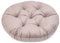 Ferocity Hängesessel Kissen, Polster Bodenkissen für Schwenksessel, Auflage für Baumwoll Hängeschaukel, Papasansessel, Hängekorb, Hängestuhl, Durchmesser 90 cm, Schmutzig Rosa [114]