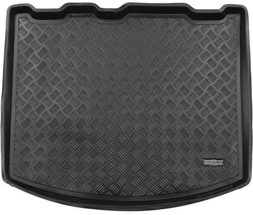 SMK Kofferraumwanne Kofferraummatte passt für Ford Kuga II 2012-2019 antirutschmatte Auto Kofferraum schutzmatte für alle Jahreszeiten, die vor Schmutz und Dreck schützt