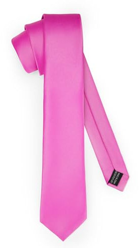 Ladeheid Klassische Herren Krawatte, matt, Perfekt für Büro & Festlichkeiten, Vielfältige Farben - Ideal für Geschäftsmeetings, Hochzeiten TMM-8 (150cm x 8cm, Rosa)