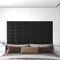 Tidyard Panneaux muraux 12 pcs Noir 30x15 cm Similicuir 0,54 m², Murale Décorative pour Murs de Fond de la Télévision, Cuisine, Intérieure, Salon, Chambre, Salle de Jeu