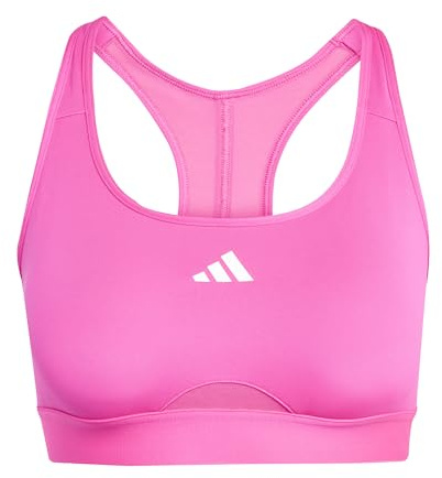 adidas Women Adult PowerReact Training Bra M Shock Pink