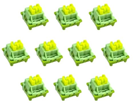 Silent Keyboard Switches, Smooth Silent Switches, Quiet Mechanical Switches, 5-Pin Keyboard Switches, Desktop Computer Key Switches, Good Durability, Enhanced Durability For Tablet, Notebook, Desktop