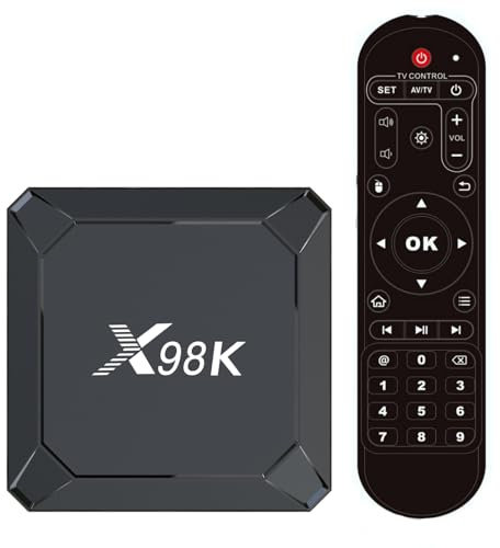 Android Box 13.0, Android TV Box 2GB RAM 16GB ROM RK3528 Quad-Core Arm Cortex-A53 Support WiFi6 BT5.0 10/100M LAN Enternet 2.4G/5G HD 8k TV Box Android