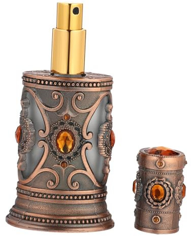 PAMINGONO Antike Ätherische Öl Sprühflasche Leere Parfümflasche Für Kosmetika Mit Dichter Abdichtung Für Reise Und Täglichen Gebrauch
