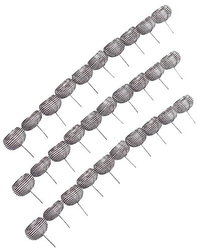 Akozon 100PCS Bonsai Fertilizer Balls - Stainless Steel Sphere Fertilizing Basket for Plants - Nutritious Tool Set