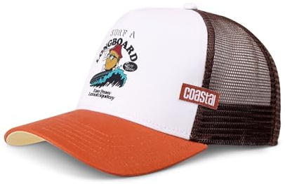 Coastal - Easy Lemon (White/Rust/Brown) - Trucker Cap Meshcap Hat Kappe Mütze Caps