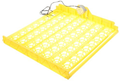 Hemobllo automatischer Brutkasten für Hühner vollautomatischer brutautomat vollautomatisch brutmaschine eier inkubator hatchin Hausbrüter Teil Fabrik-Hühner-Inkubator-Tablett Plastik Yellow