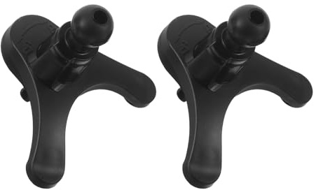 LALADEFIEE 2pcs Universal Car Vent Phone Mount Clip Auto Vent Clip Replacement for Vehicle Air Conditioner Car Phone Holder Compatible with Mobile Electronics Suitable for Travel and Daily
