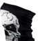 Oblique Unique® Multifunctional Headwear Seamless Magic Scarf Headbands - Centered Skull
