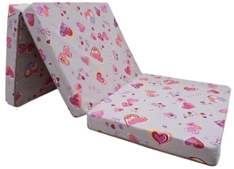 Natalia Spzoo Klappmatratze Faltmatratze 195x65x10 cm (C901-100% Cotton)