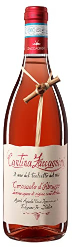 Zaccagnini Cerasuolo d’Abruzzo DOC (1 x 0,75l) – Trockener Roséwein aus den Abruzzen mit fruchtigen Beerenaromen