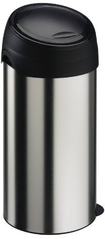 Meliconi Poubelle Soft-Touch en Acier brossé - 60 litres