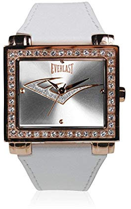 Everlast Unisex Erwachsene Analog Quarz Uhr mit Leder Armband EVER33-206-003