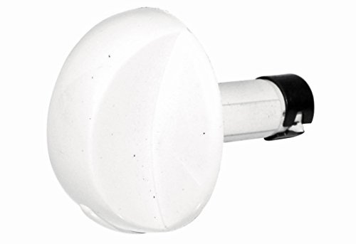 Creda C00239392 Oven and Stove Accessories/Buttons and Switch/Hob Genuine White Grill and Stove Knob for your Barbecue/This Part/Accessory Is Suitable for different brands