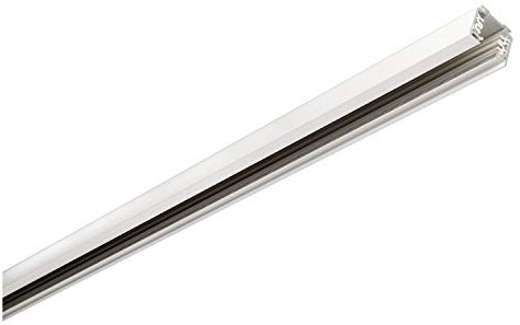 SLV EUTRAC 3PHASEN-AUFBAUSCHIENE | Hochvoltschiene, Schienensystem, Aufbauschiene 3Phase | Aluminium, weiß, 3 m