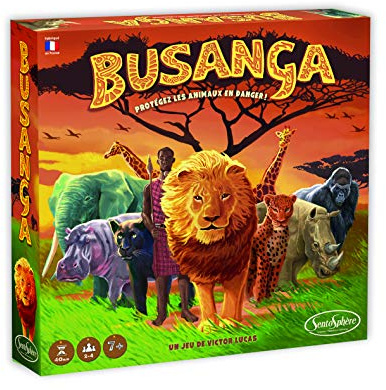 SentoSpère – BUSANGA – Gesellschaftsspiel – Tierschutz – ab 7 Jahren