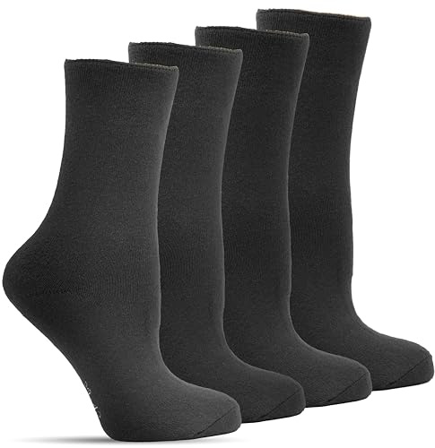 Frostfighter Herren Thermosocken ohne Gummi (6x Paar) Wintersocken Baumwolle Ski Vollfrottee Innenfutter